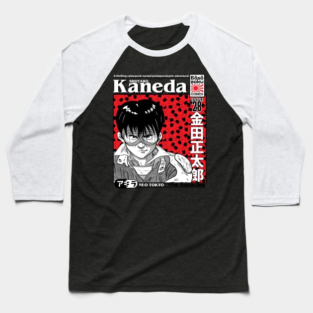 Shotaro Kaneda Baseball T-Shirt by Krobilad